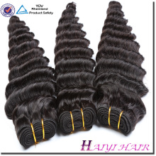 Alibaba Express Cuticle Aligned Hair Deep Wave Double Indian Hair